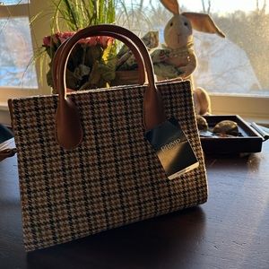 Antik Kraft Plaid Crossbody bag